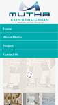 Mobile Screenshot of muthaconstructions.in